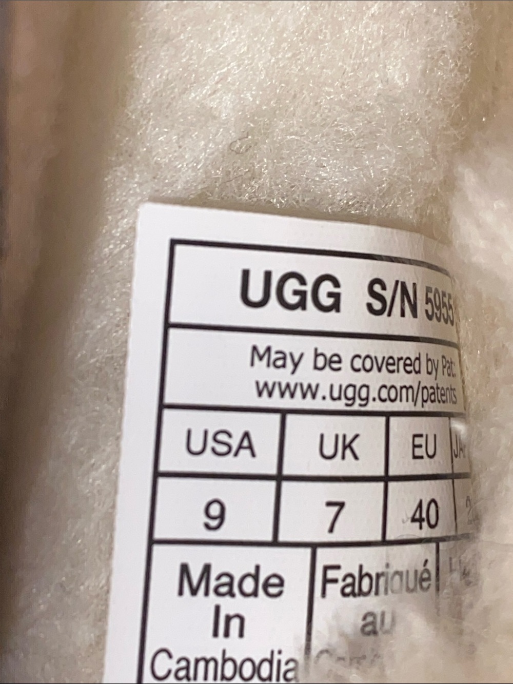 UGG TASMAN - Picture 5 of 5